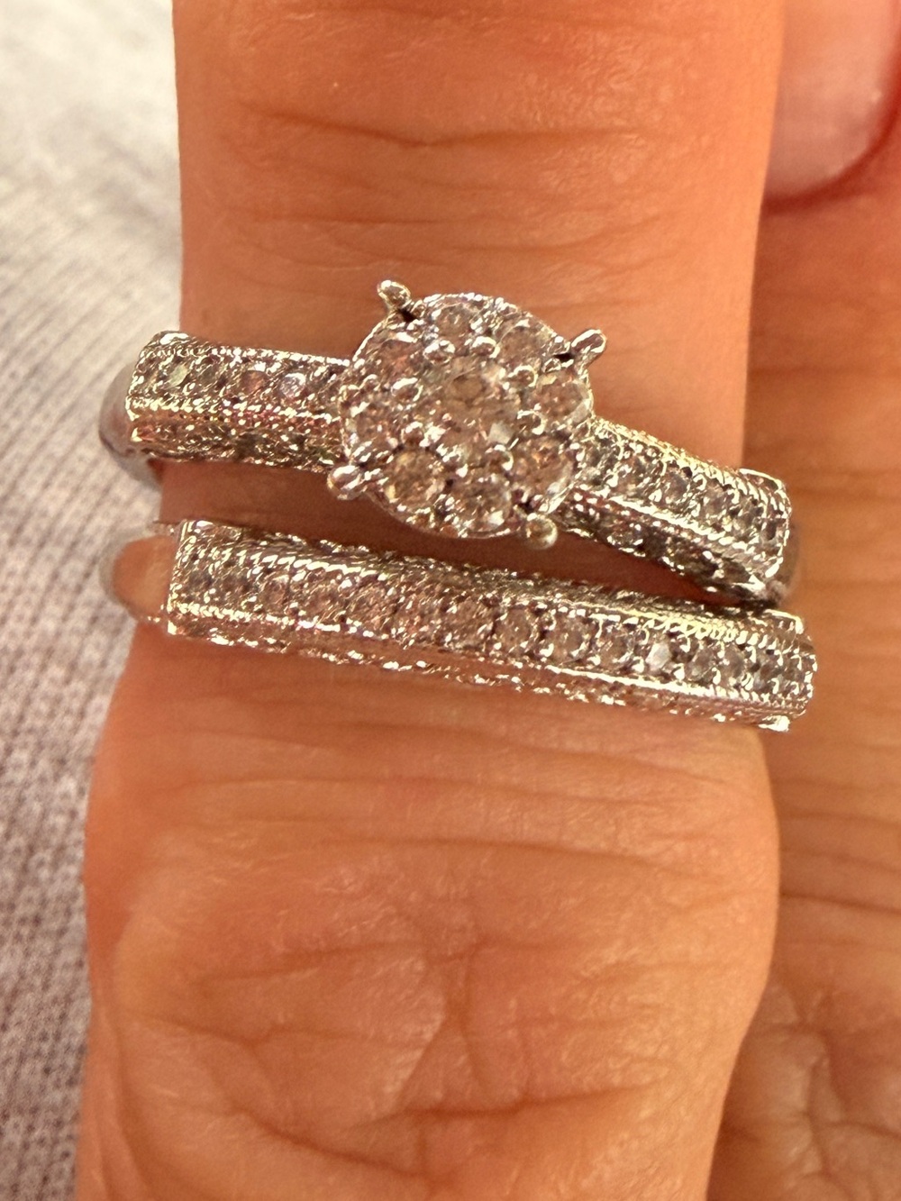 Wedding band that size 9